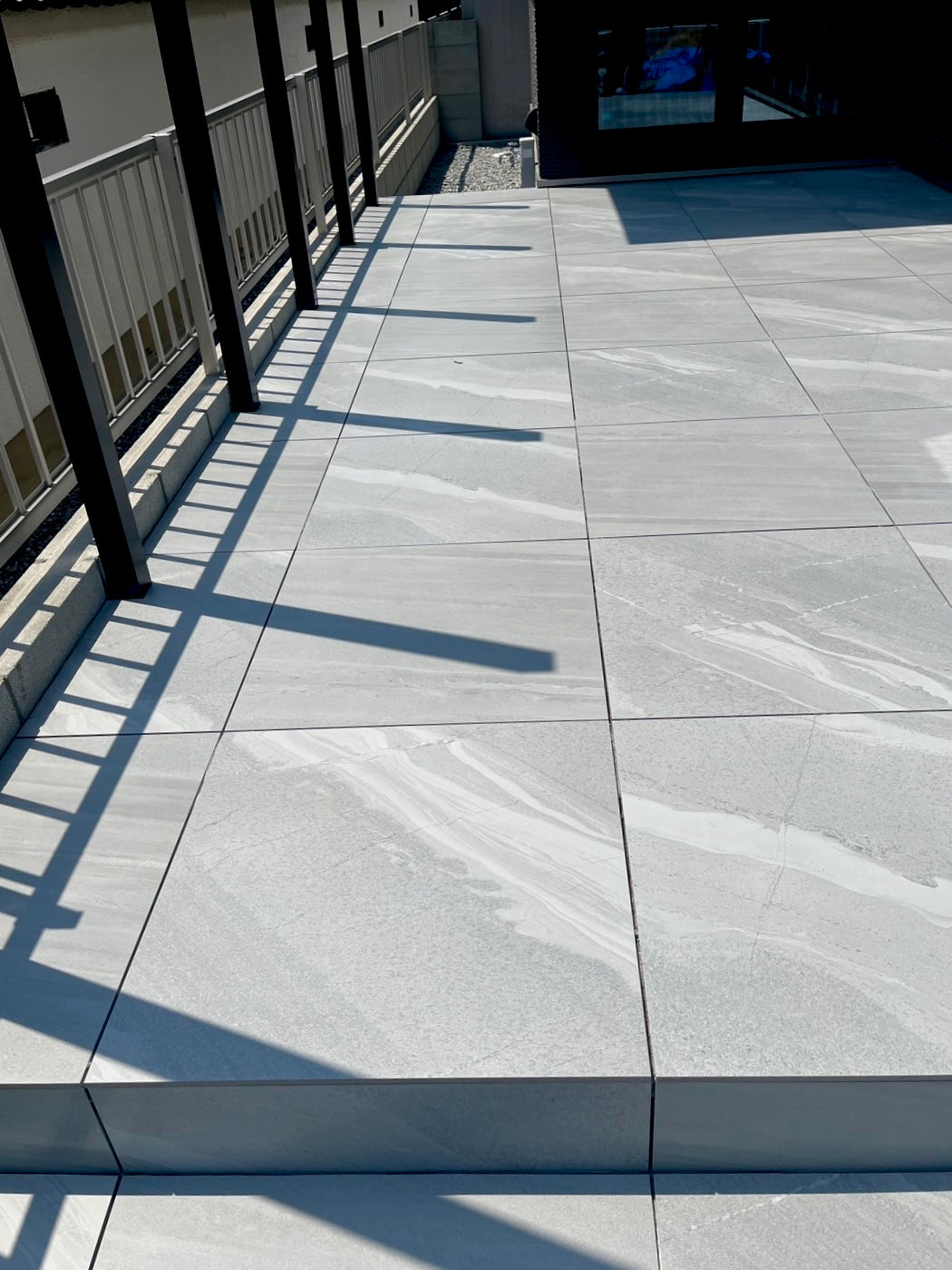 石目柄 マットタイル