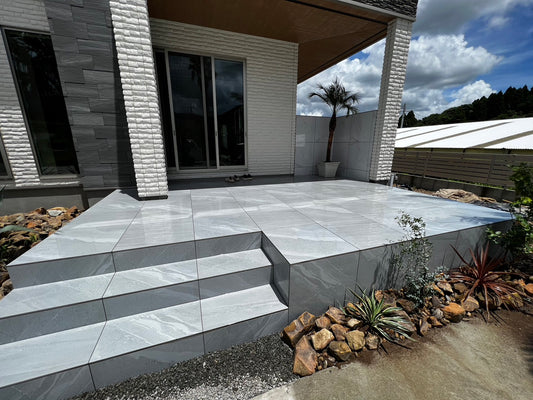 石目柄 マットタイル