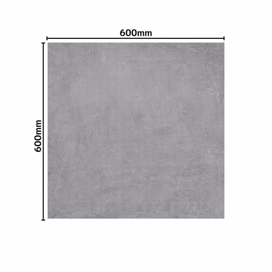 ダークグレー佐官仕上げ調タイル